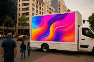 pantalla LED móvil campaña política México