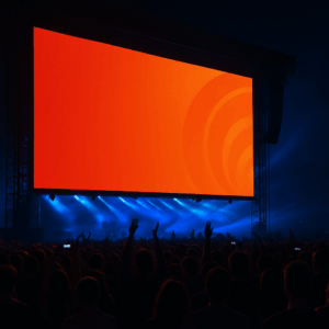 pantalla LED modular publicitaria en concierto México