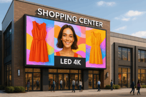 pantalla LED 4K centro comercial México