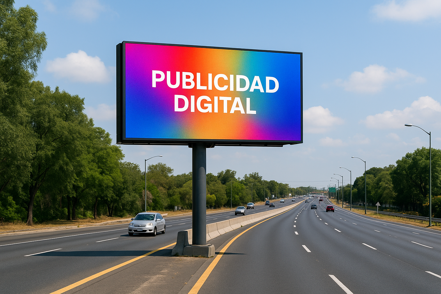 Venta de pantalla digital para publicidad en carretera México