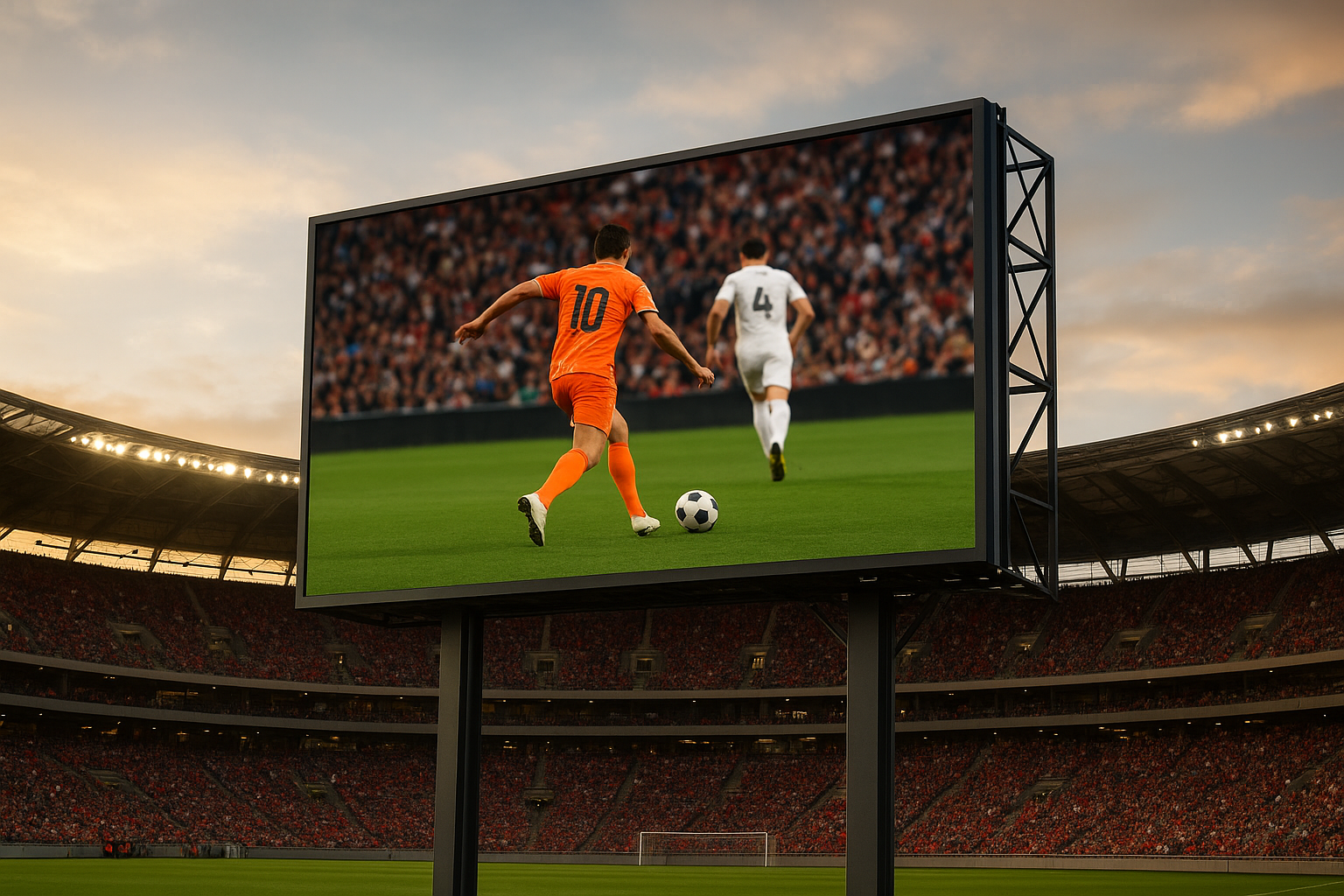 Pantalla LED para estadio deportivo venta e instalación México