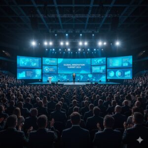 pantalla LED gran formato corporativo