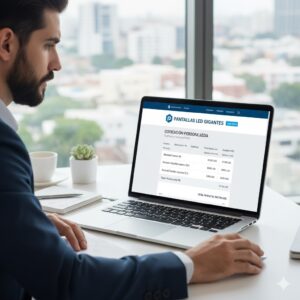 cotizar pantalla LED para marquesina