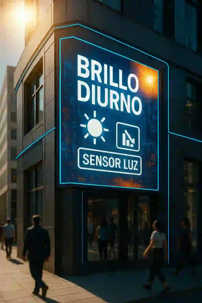 muro LED exterior de alto brillo